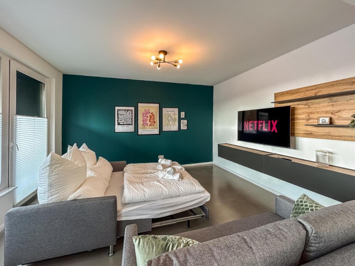 Design-Apartment - Bochum Zentrum - 2 Balkons - 118M2 - Netflix 外观 照片