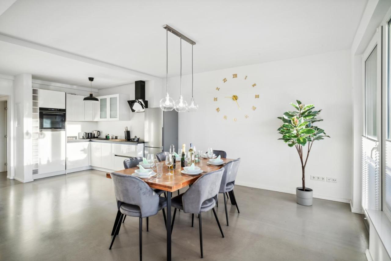 Design-Apartment - Bochum Zentrum - 2 Balkons - 118M2 - Netflix 外观 照片