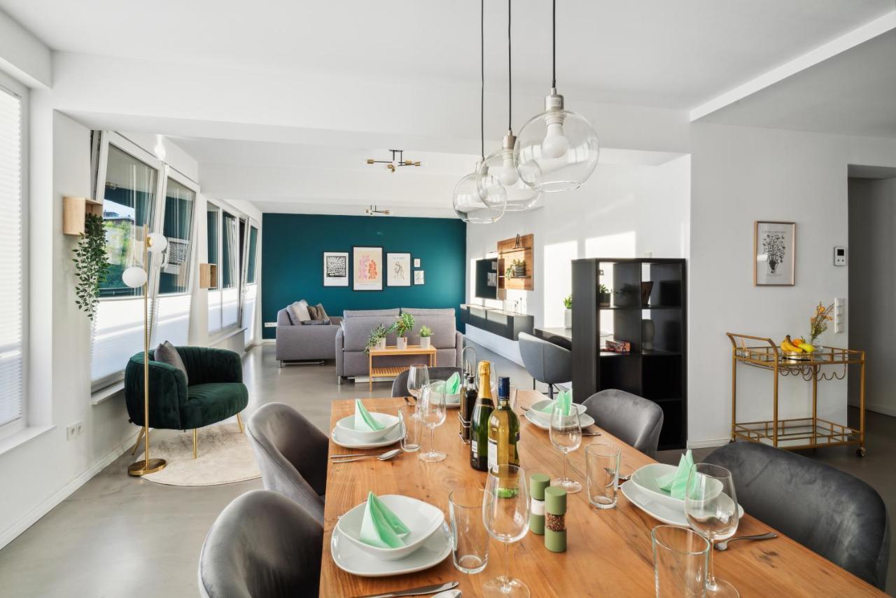 Design-Apartment - Bochum Zentrum - 2 Balkons - 118M2 - Netflix 外观 照片