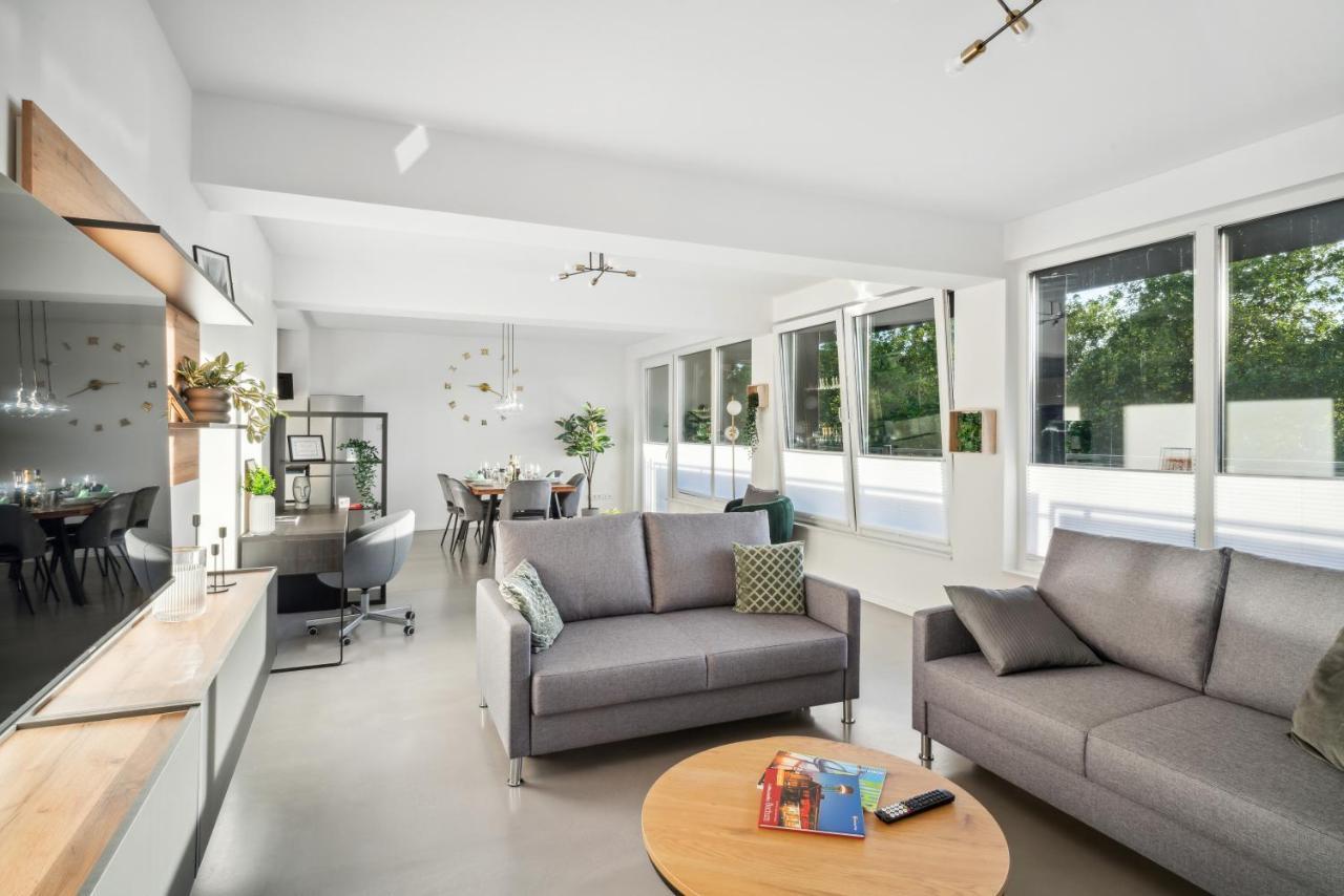 Design-Apartment - Bochum Zentrum - 2 Balkons - 118M2 - Netflix 外观 照片