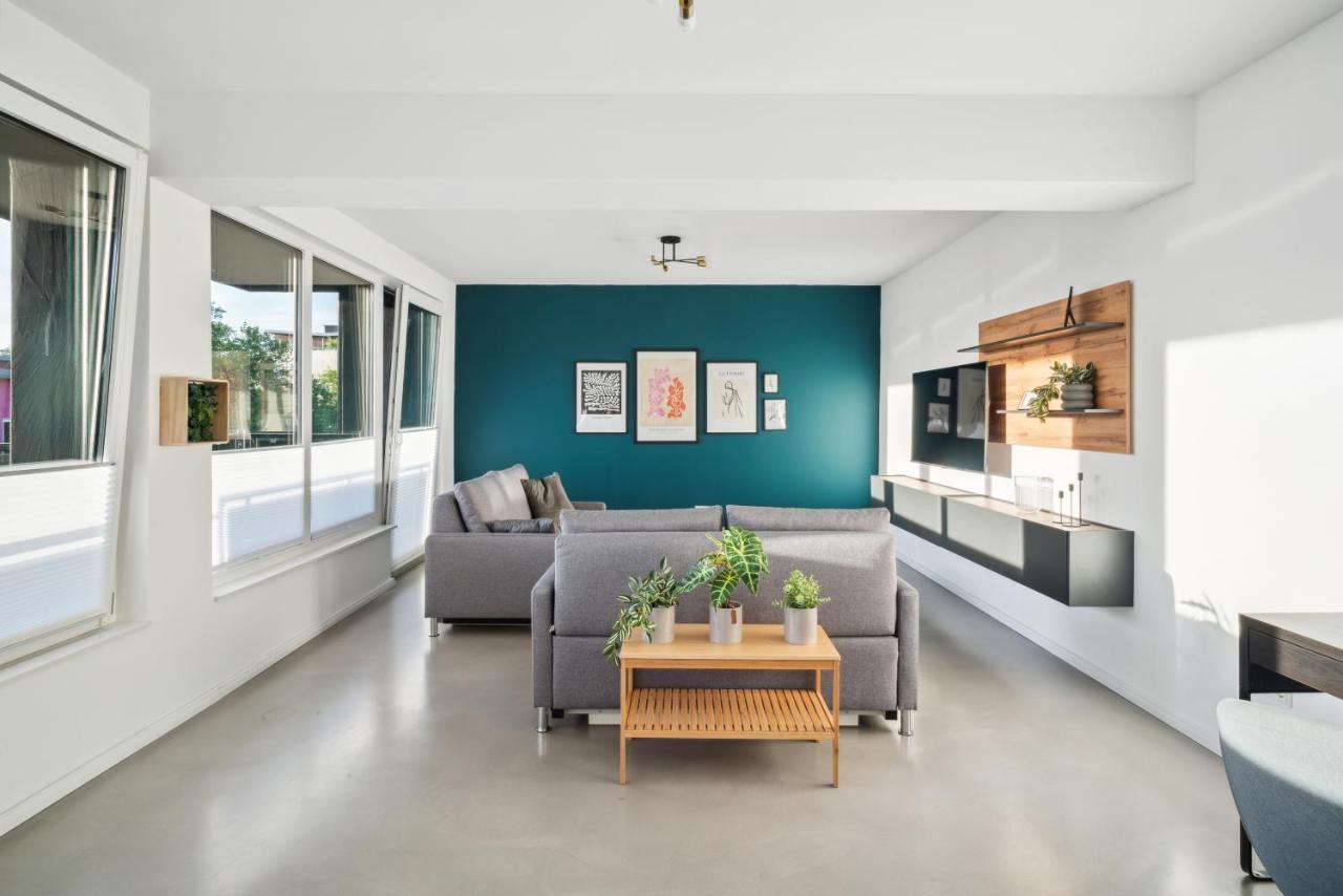 Design-Apartment - Bochum Zentrum - 2 Balkons - 118M2 - Netflix 外观 照片