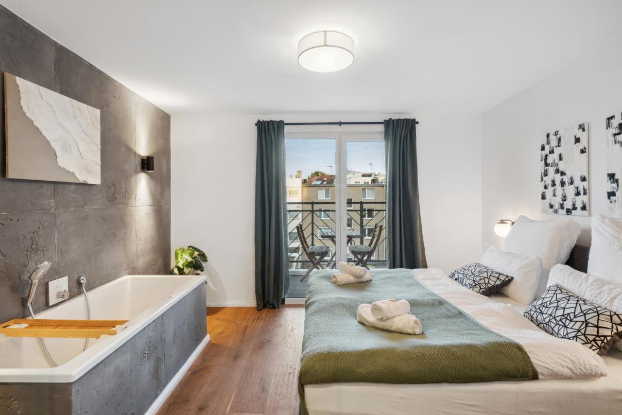 Design-Apartment - Bochum Zentrum - 2 Balkons - 118M2 - Netflix 外观 照片