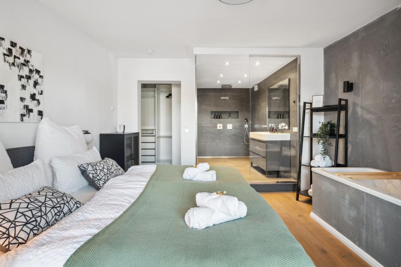Design-Apartment - Bochum Zentrum - 2 Balkons - 118M2 - Netflix 外观 照片