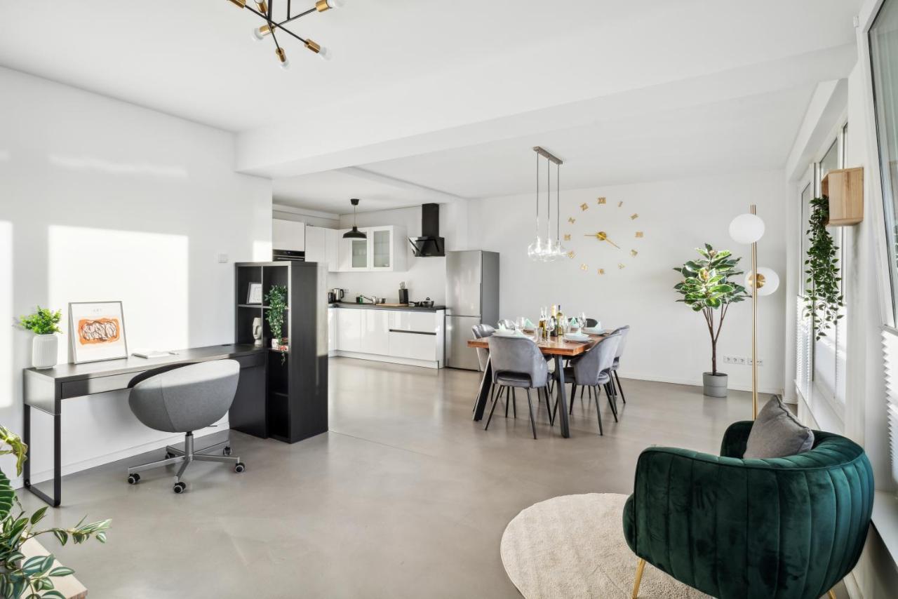 Design-Apartment - Bochum Zentrum - 2 Balkons - 118M2 - Netflix 外观 照片